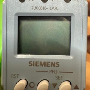 Siemens 7UG0818-1CA20 Line Monitoring Relay