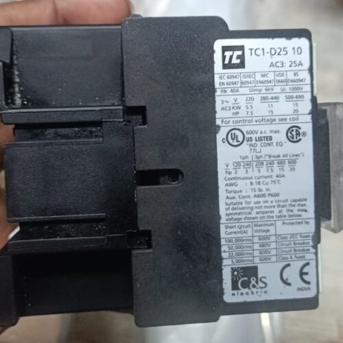 Magnetic Contactor TC1-D25 10