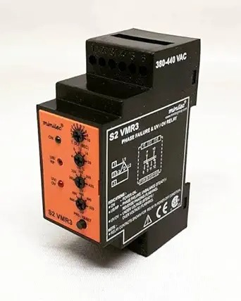 Minilec S2 VMR3 Phase Failure & UV/OV Relay
