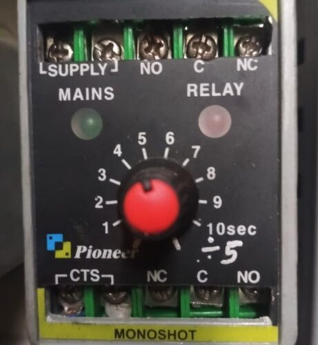 Monoshot Electronic Timer Relay