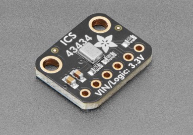 ICS-43434 digital I2S MEMS microphone