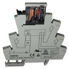 Omron G2RV-SL500 AC/DC48 slim power relay and socket.