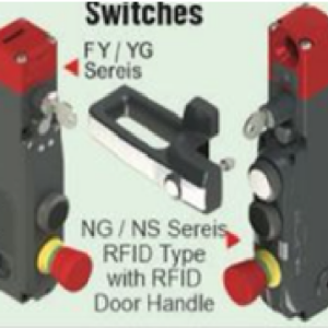 Solenoid door lock switches