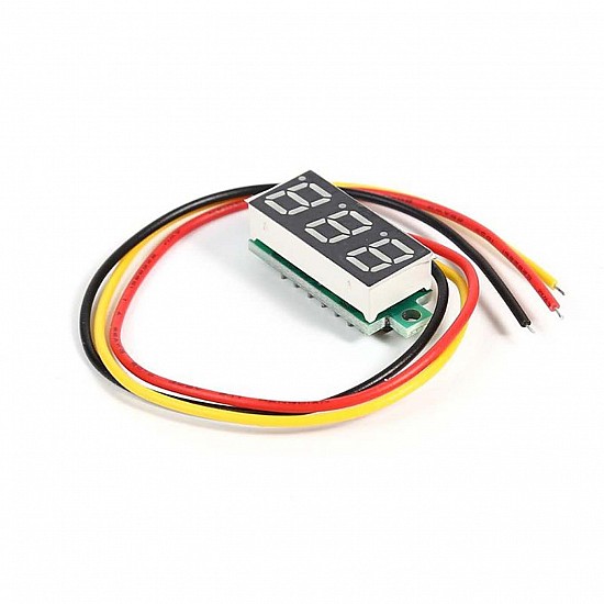0.28inch-0-100v-three-wire-dc-mini-led-display-voltmeter-red3-550x550 2-wire DC 0.28 inch mini digital voltmeter