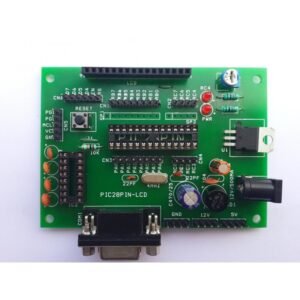 PIC28 PIN LCD RS232 PROJECT BOARD