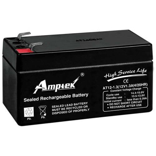 12v-1-3ah-smf-battery LEAD ACID BATTERY RECHARGEABLE 1.3A 12V
