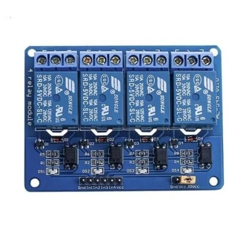 4-channel 5V optocoupler relay module