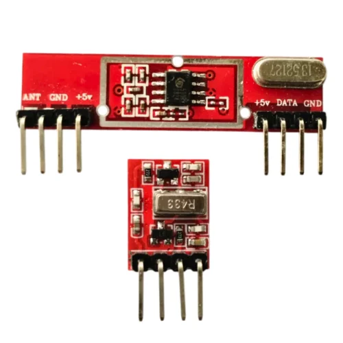 433 MHz RF transmitter and receiver modules