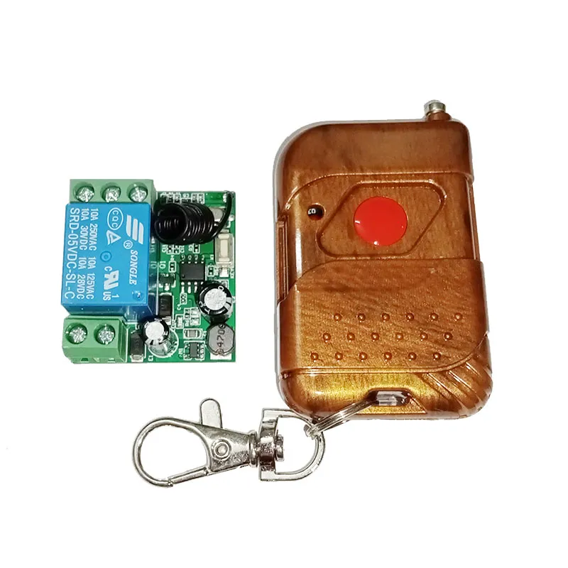 433MHz-5V-1-Channel-Relay-Module-Wireless-Remote-Control-Switch-without-Battery-3 1 CHANNEL 433MHZ RF 12V RELAY