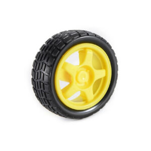 65MM ROBOT WHEEL FOR BO MOTORS (YELLOW) -PIT