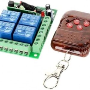 4 Channel RF Remote Control Module