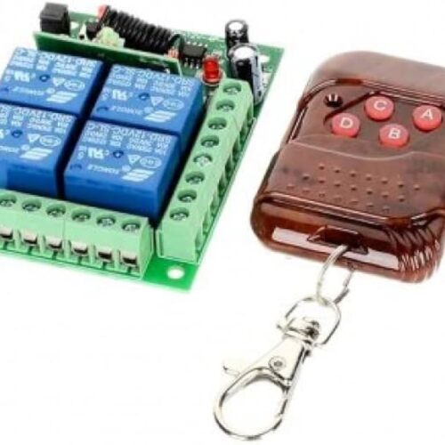 4 Channel RF Remote Control Module