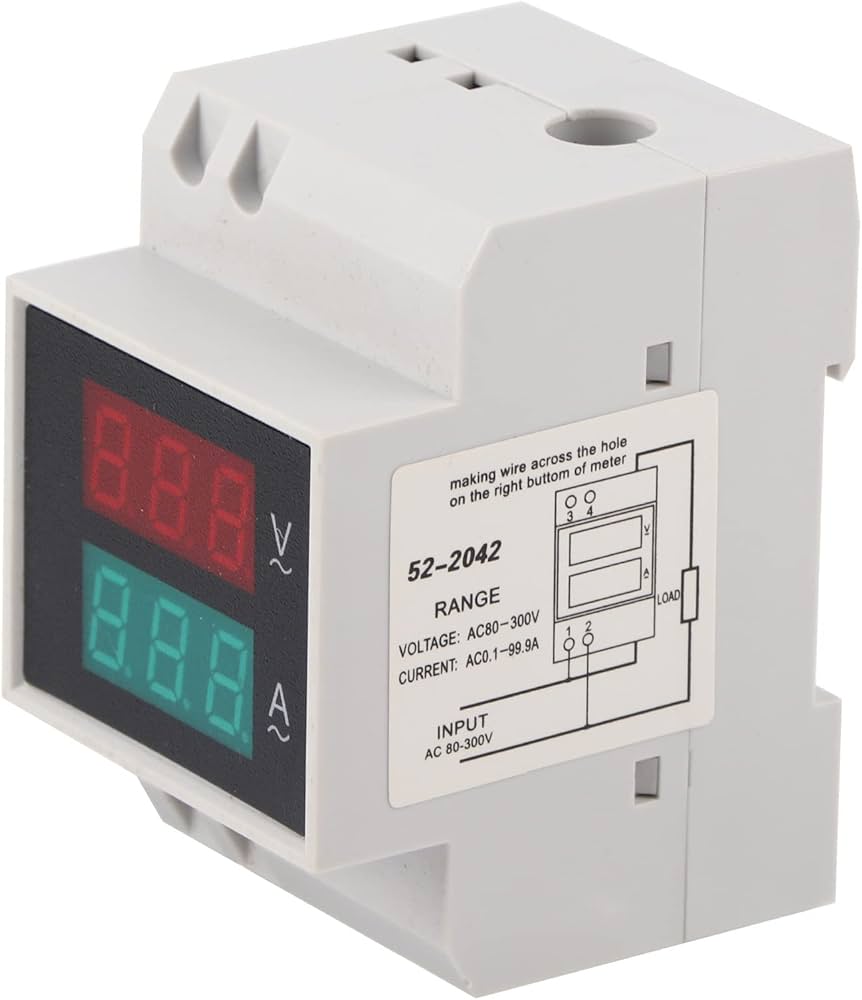 617AAyh9LAL._AC_UF1000,1000_QL80_ DIN Rail Type Digital Panel Meter