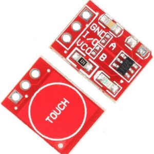 TTP223 Mini 1-Way Touch Key Red capacitive touch sensor module