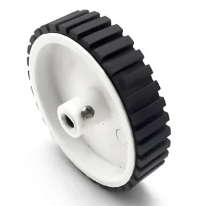 7X2CM WHEEL 6MM SHAFT WHITE COLOR