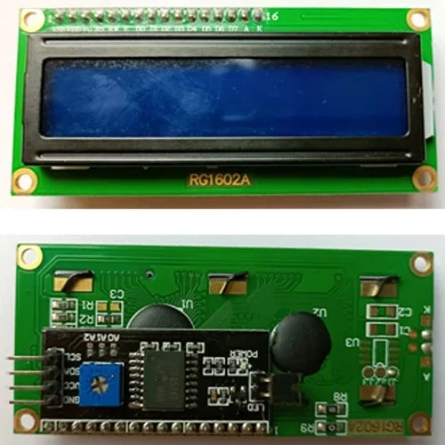 16x2 LCD display with an IIC/I2C serial interface