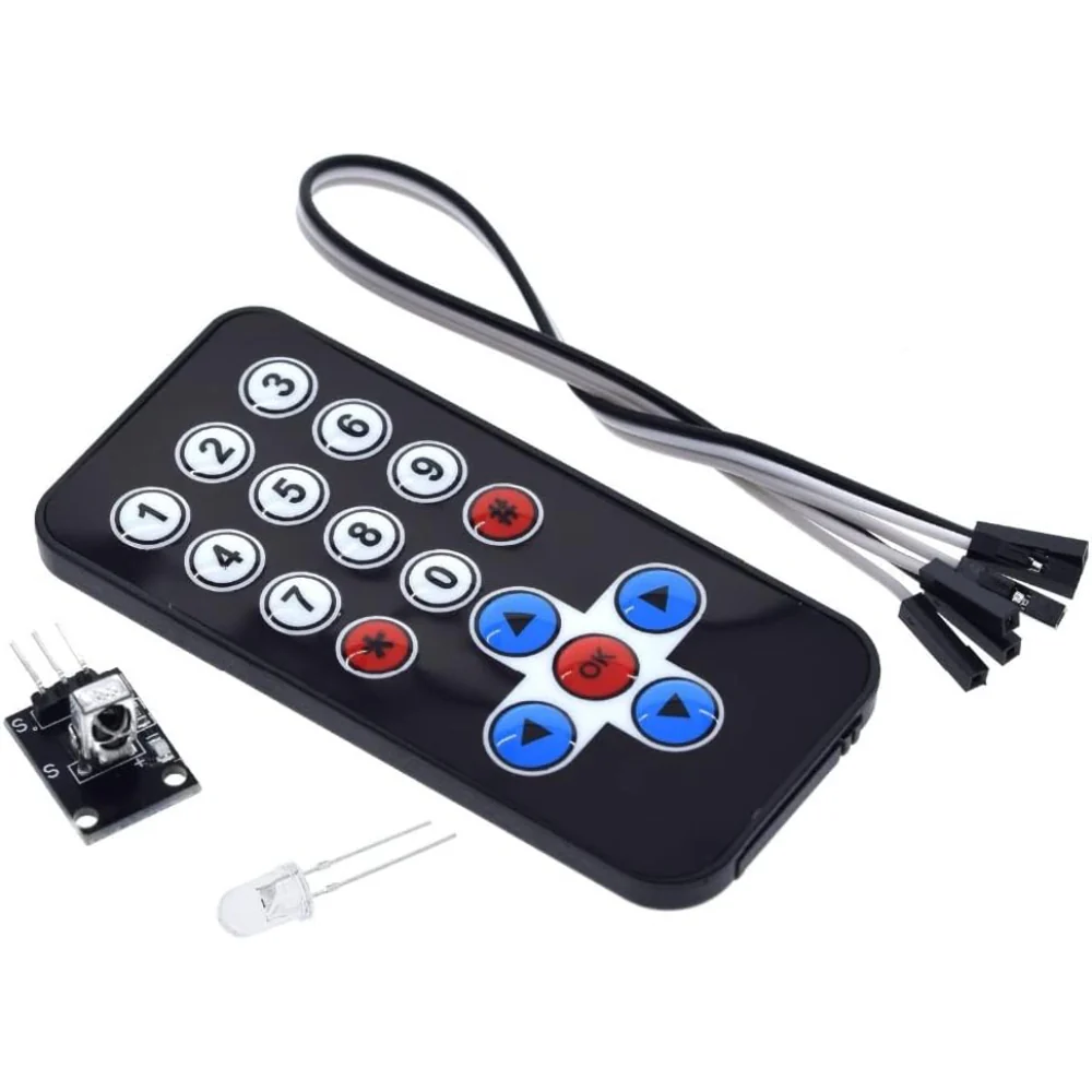 InfraredIRWirelessRemoteControlSensorModuleKitsforArduino_1_2048x IR Wireless Remote Control Kit (Digital)