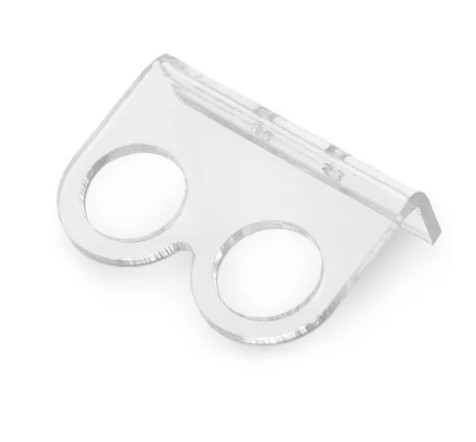 HC-SR04 ultrasonic distance sensor transparent