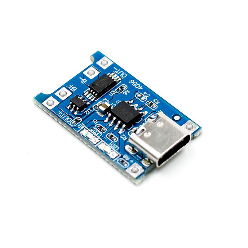 TP4056-1A-Li-ion-lithium-Battery-Charging-Module-With-Current-Protection-Type-C-2 TP4056 1A 5V LI-ION BATTERY PROTECTION USB TYPE C