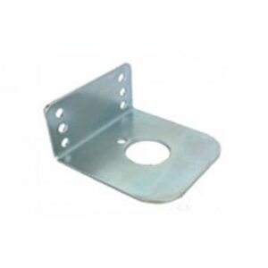 L clamp (bracket) for a gear motor