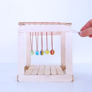 DIY KT BOARD NEWTON'S CRADLE