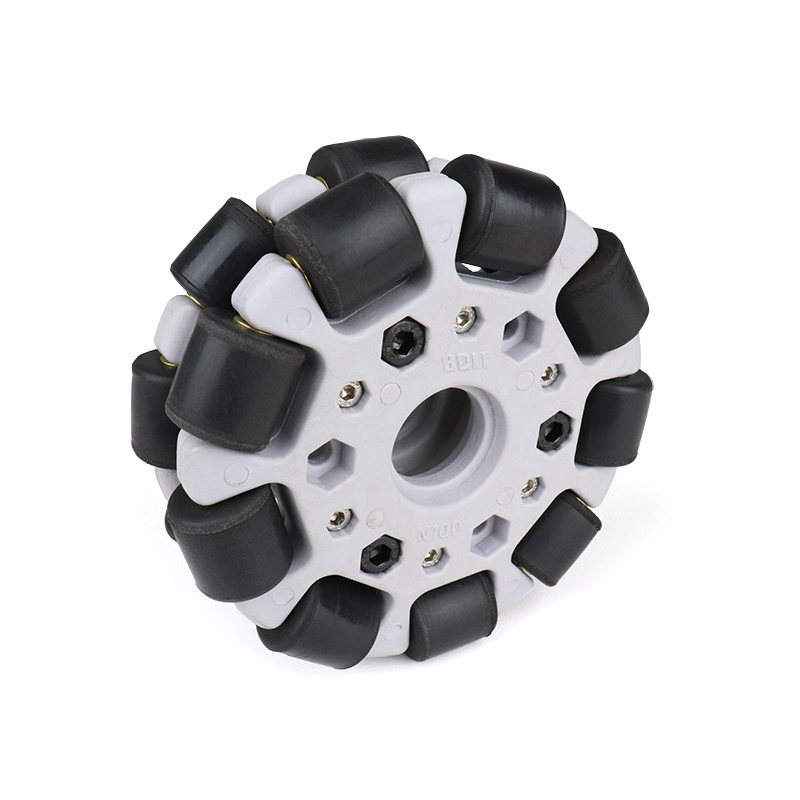 i EASYMECH GRAY 100MM DOUBLE GLASS FIBER OMNI WHEEL BUSH ΤΥΡΕ
