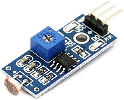 LDR 5MM LM393 Module – 4 Pin ADC