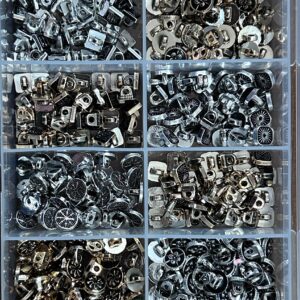 TRACK WHEEL MIXED PACK AS SHOWN IN THE PICTURE 372 PARTICLES 140F