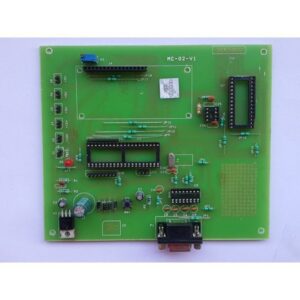 89C52 ATMEL ADC PROJECT BOARD