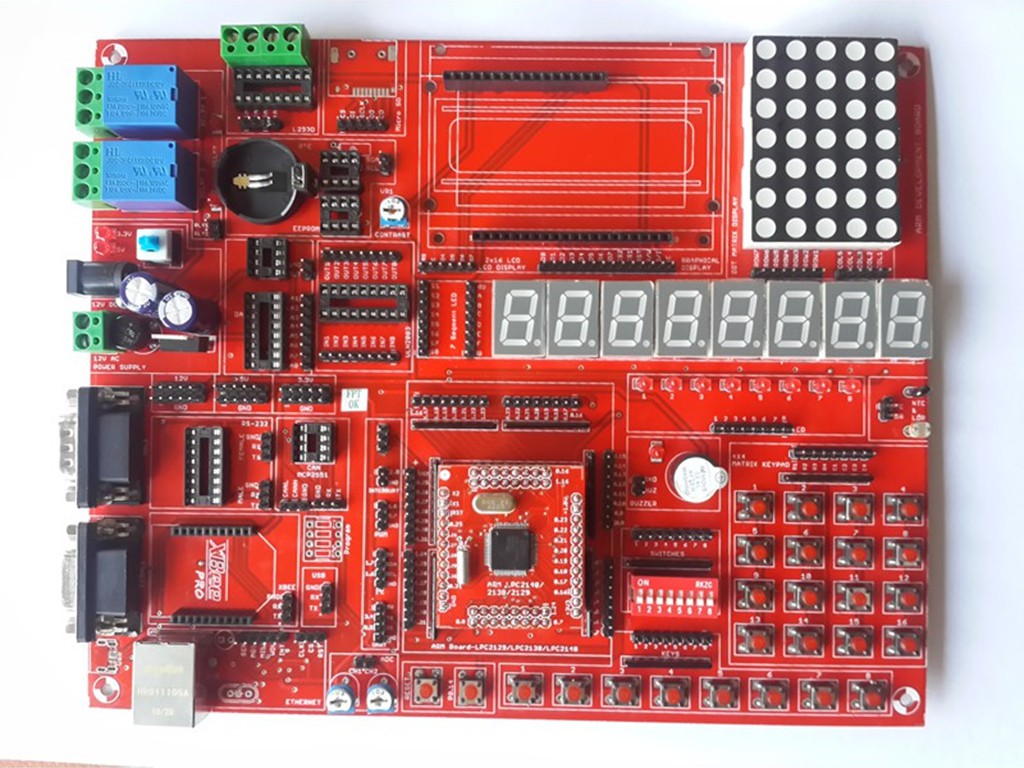 1145-arm-lpc2148-development-baord-sensorembedded.com_ LPC2138 ADVANCED TRAINER KIT