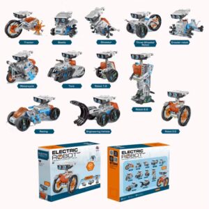 DIY NEW ELECTRIC SELF-ASSEMBLY 12-IN-1 ROBOT HAND-ASSEMBLED