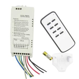 RF REMOTE CONTROL FOR 6 CHANNEL
