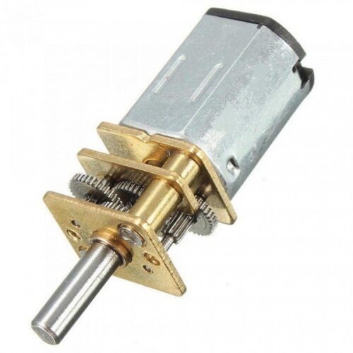 100 RPM 6V N20 MICRO METAL GEAR MOTOR 3MM SHAFT DIA O/P 10MM