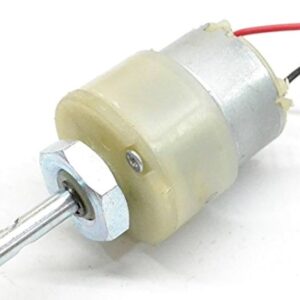 1000 RPM 12V DC GEARMOTOR-WHITE LOW COST
