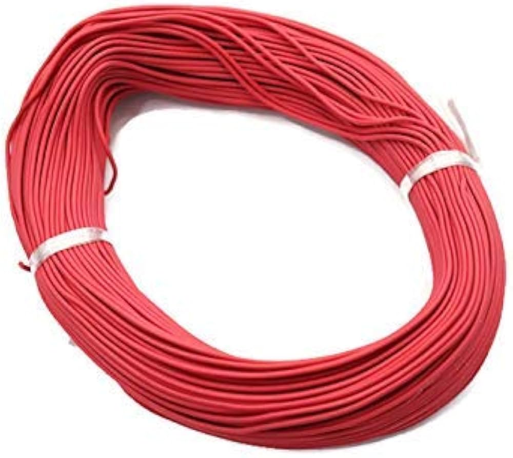 41VOY+hxXZL._AC_UF1000,1000_QL80_ SINGLE CORE BREADBOARD WIRE 22 GAUGE WIRE RED