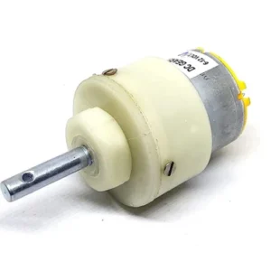 500 RPM 12V DC GEARMOTOR-WHITE LOW COST