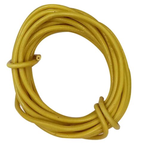 SINGLE CORE BREADBOARD WIRE 22 GAUGE WIRE YELLOW
