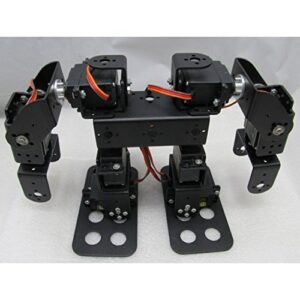 8 DOF BIPEDAL HUMANOID ROBOT DIY