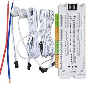 Staircase Sensor Controller – Automatic Sequential LED Step Lighting System