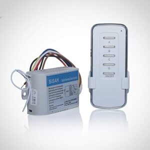 4 Channel RF Remote Control Switch