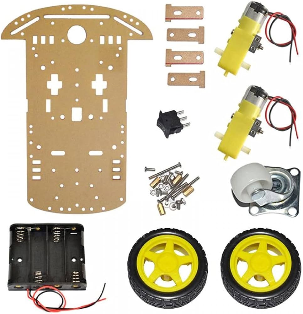 61nYEmuugcS._AC_UF1000,1000_QL80_ 2WD SMART CAR CHASSIS KIT UNASSAMBLED