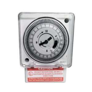 DIN Rail Mounted Analog Timer Switch – Dial Type