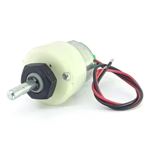 45 RPM 12V DC GEARMOTOR-WHITE LOW COST