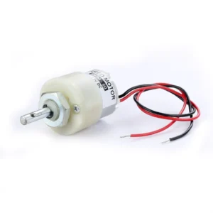 60 RPM 12V DC GEARMOTOR-WHITE LOW COST