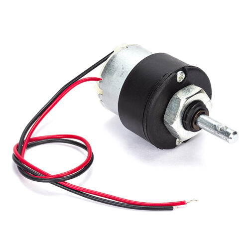 60 RPM DC GEARMOTOR-BLACK GOOD QUALITY