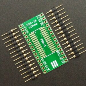 SOIC28 WIDE 1 28PINS SMD TO DIP