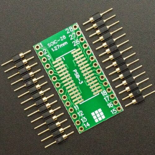 SOIC28 WIDE 1 28PINS SMD TO DIP