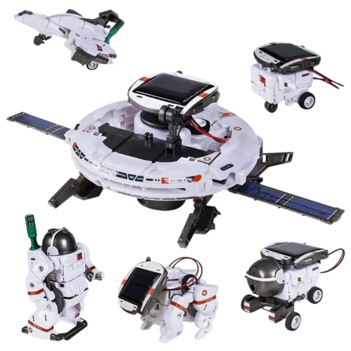 DIY 2117A NEW 6-IN-1 SOLAR SPACE FLEET