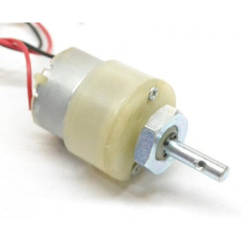 300 RPM 12V DC GEARMOTOR-WHITE LOW COST