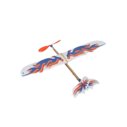 Rubber Band–Powered DIY Plane Toy Kit